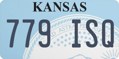 KS license plate 779ISQ