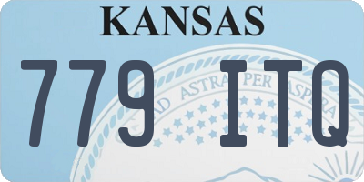 KS license plate 779ITQ