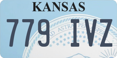 KS license plate 779IVZ