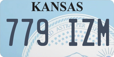 KS license plate 779IZM