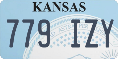 KS license plate 779IZY