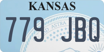KS license plate 779JBQ