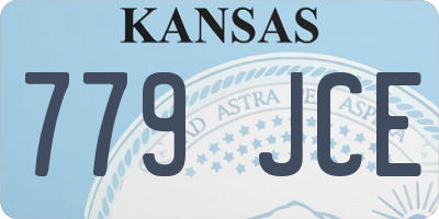 KS license plate 779JCE
