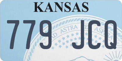 KS license plate 779JCQ