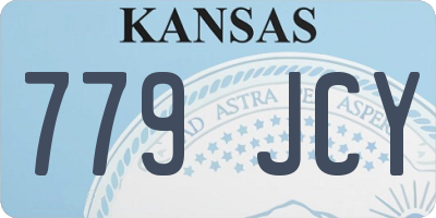 KS license plate 779JCY