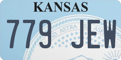 KS license plate 779JEW