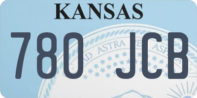 KS license plate 780JCB
