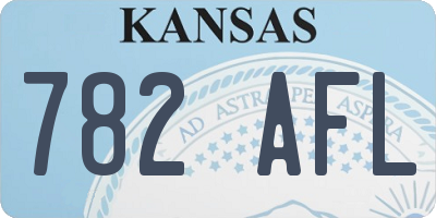 KS license plate 782AFL