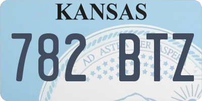 KS license plate 782BTZ