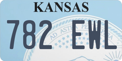 KS license plate 782EWL