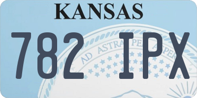 KS license plate 782IPX