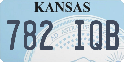 KS license plate 782IQB