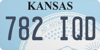 KS license plate 782IQD