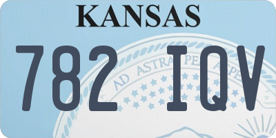KS license plate 782IQV