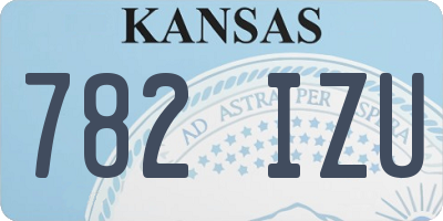 KS license plate 782IZU