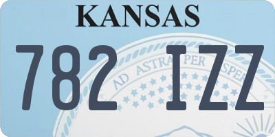 KS license plate 782IZZ