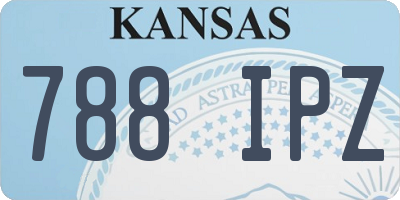 KS license plate 788IPZ