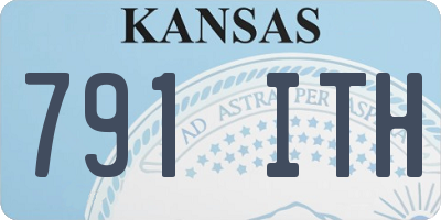 KS license plate 791ITH