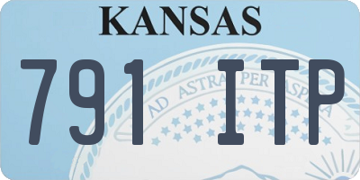 KS license plate 791ITP