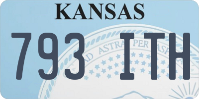 KS license plate 793ITH