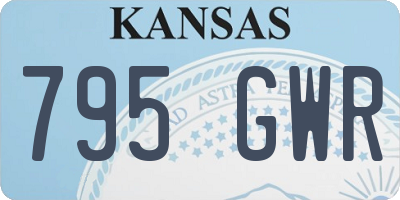 KS license plate 795GWR