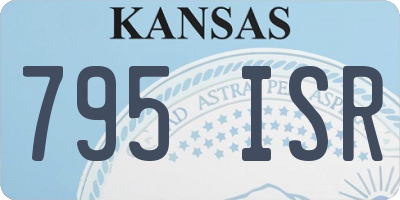 KS license plate 795ISR