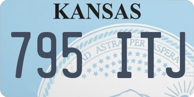 KS license plate 795ITJ