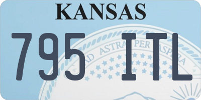 KS license plate 795ITL