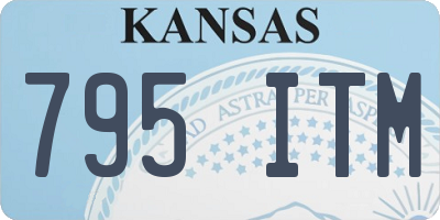 KS license plate 795ITM