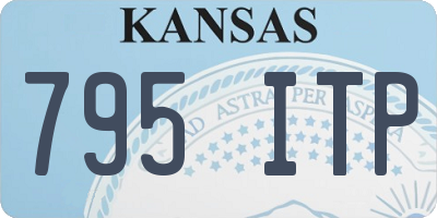 KS license plate 795ITP