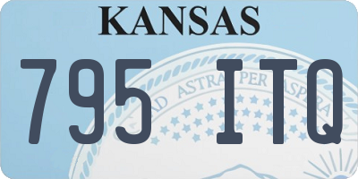 KS license plate 795ITQ