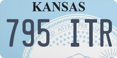 KS license plate 795ITR