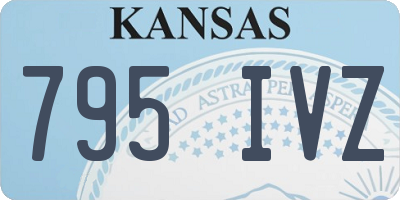 KS license plate 795IVZ
