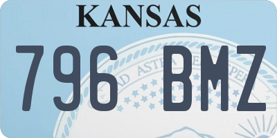 KS license plate 796BMZ