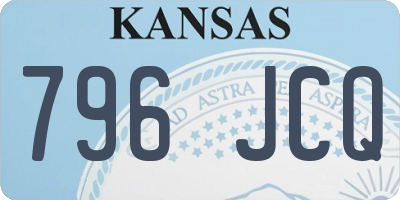 KS license plate 796JCQ
