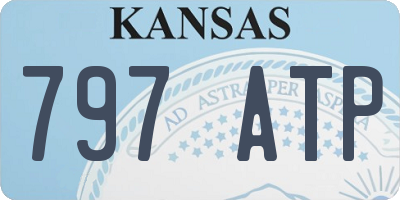 KS license plate 797ATP