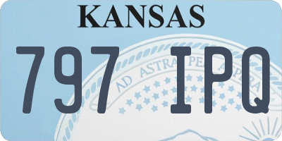 KS license plate 797IPQ