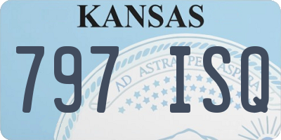 KS license plate 797ISQ