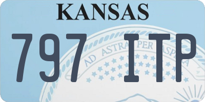 KS license plate 797ITP