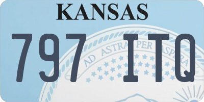 KS license plate 797ITQ