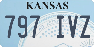 KS license plate 797IVZ