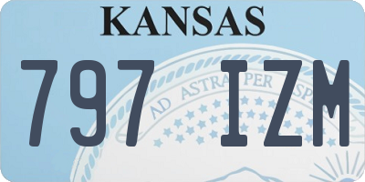 KS license plate 797IZM