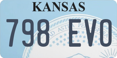 KS license plate 798EVO