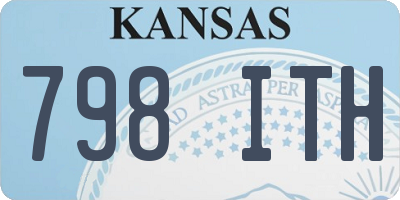 KS license plate 798ITH