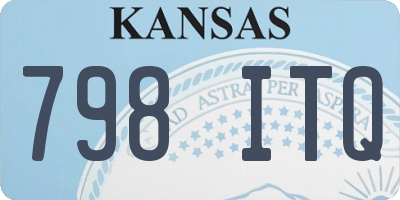 KS license plate 798ITQ