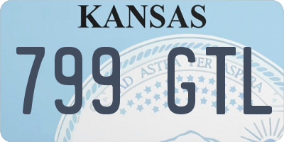 KS license plate 799GTL
