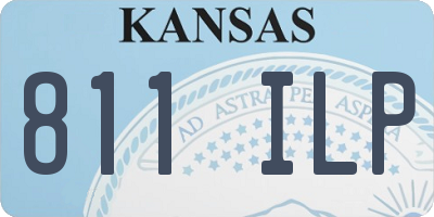 KS license plate 811ILP