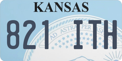 KS license plate 821ITH