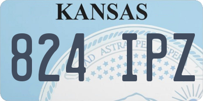 KS license plate 824IPZ