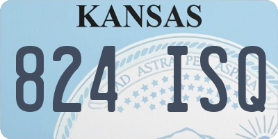 KS license plate 824ISQ